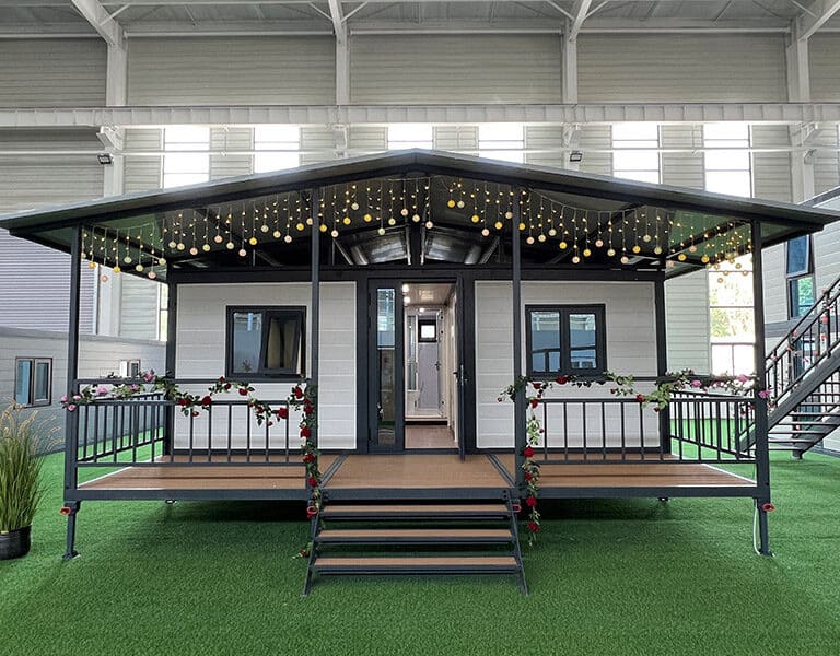 Veranda and roof option