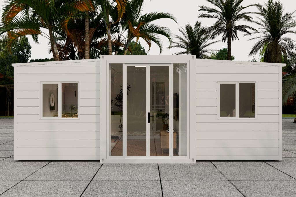 Front of 20ft (36m2)